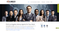 Desktop Screenshot of literaryagentslosangeles.com