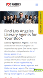 Mobile Screenshot of literaryagentslosangeles.com